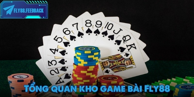 Giao diện mục Game bài Fly88 với danh sách trò chơi phong phú và rõ ràng