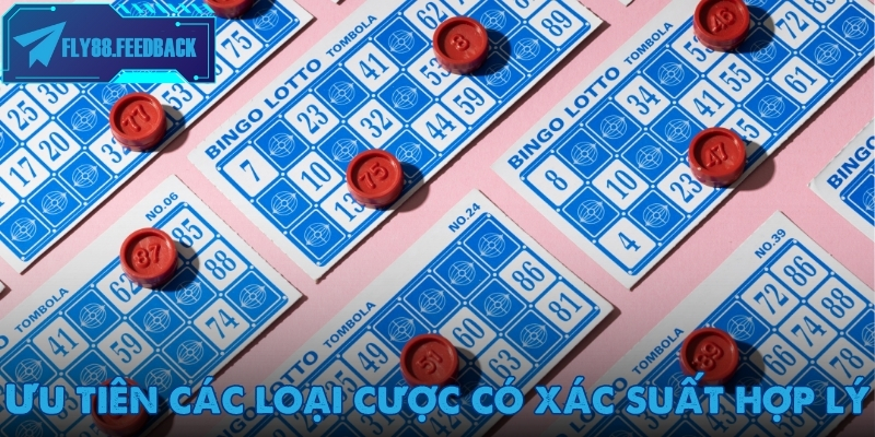 Xổ số Fly88 Ưu tiên các loại cược có xác suất hợp lý khi chơi xổ số Fly88